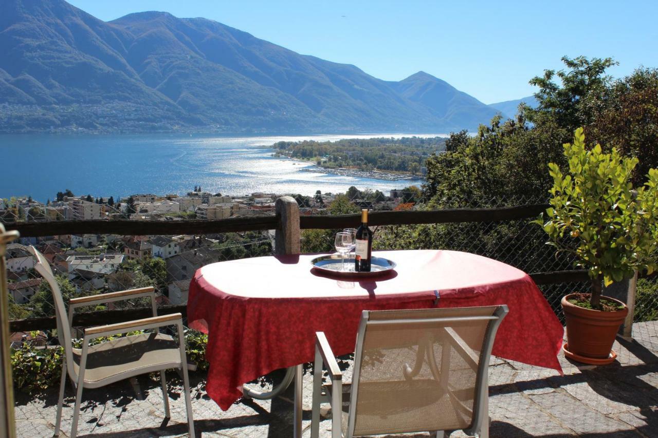 Апартаменты Casa Vista Lago Minusio Экстерьер фото